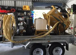 Gutter vacuum cleaning equipment in Gladstone