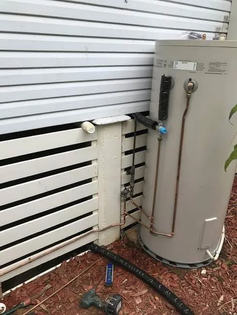 Hot water system outdoors in Gladstone